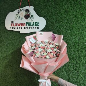 Cascading Carnation Arrangement