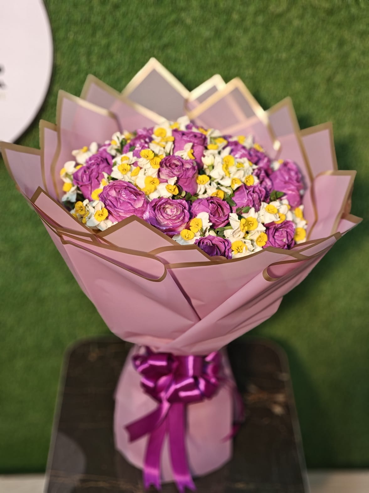 Fresh Fusion Orchid Bouquet - Image 3