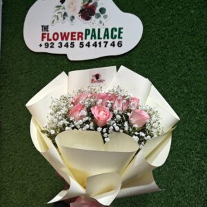 Blush Harmony Bouquet – Pink, White & Mixed Blooms