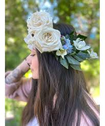 Floral Crown for Brides and Special Occasions - Image 3