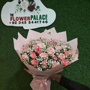 Classic White Roses Bouquet