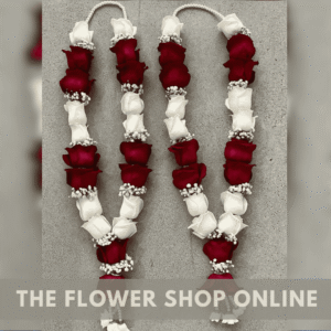 Ceremonial Red Rose Mala