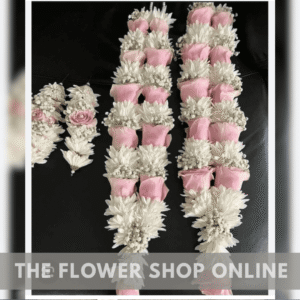 Sacred White Lily Har Mala